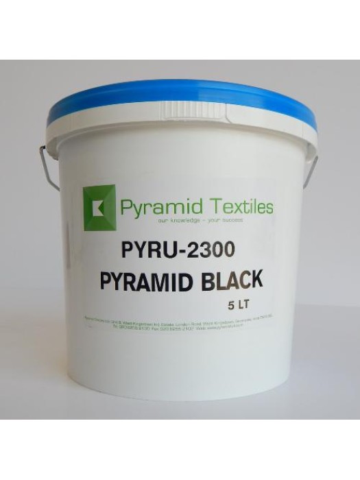 Quality Pyramid brand plastisol ink in Black